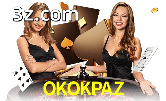 Jogue com dealers reais no OKOKPAZ!